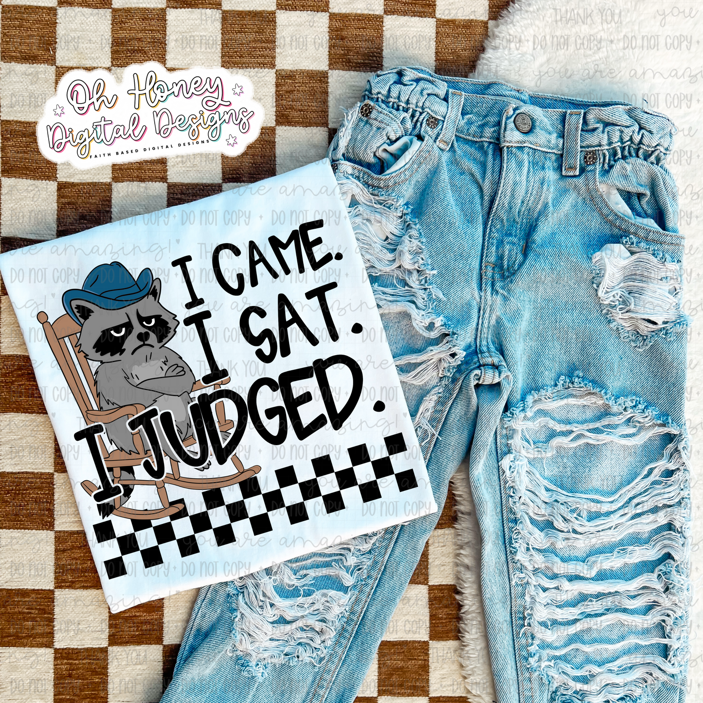 I Came, I Sat, I Judged - PNG - JULY 2025