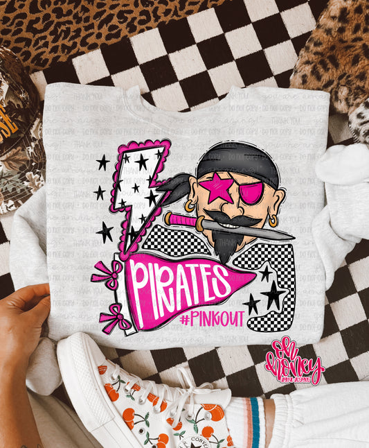 Pirates - Pinkout Mascot