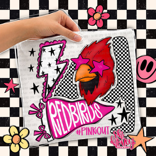 Redbirds - Pinkout Mascot