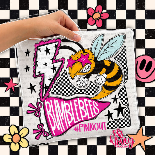 Bumblebees - Pinkout Mascot
