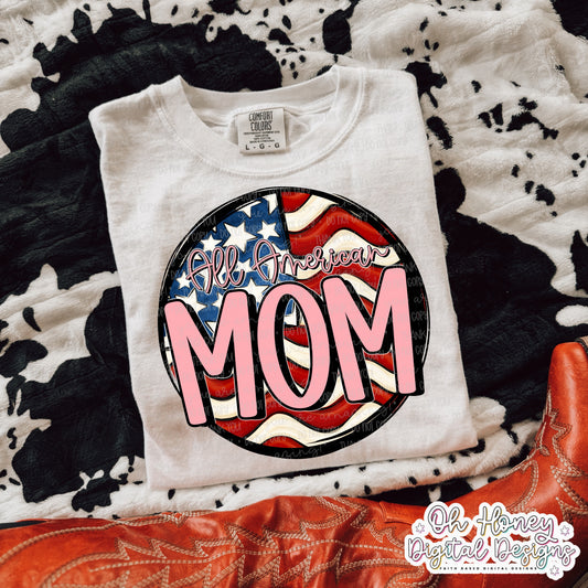 All American Mom - Flag - PNG - APRIL 2026