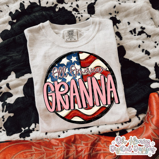 All American Granna - Flag - PNG - APRIL 2026
