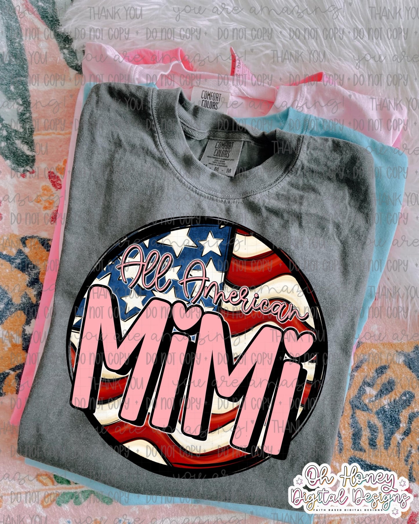All American Mimi - Flag
