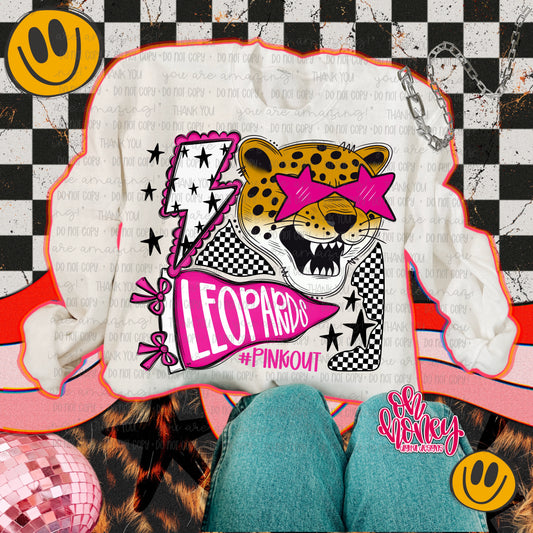 Leopards - Pinkout Mascot