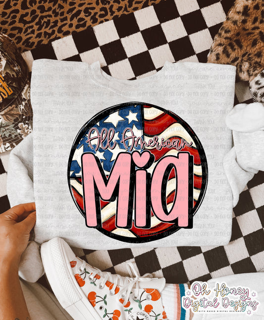 All American Mia - Flag