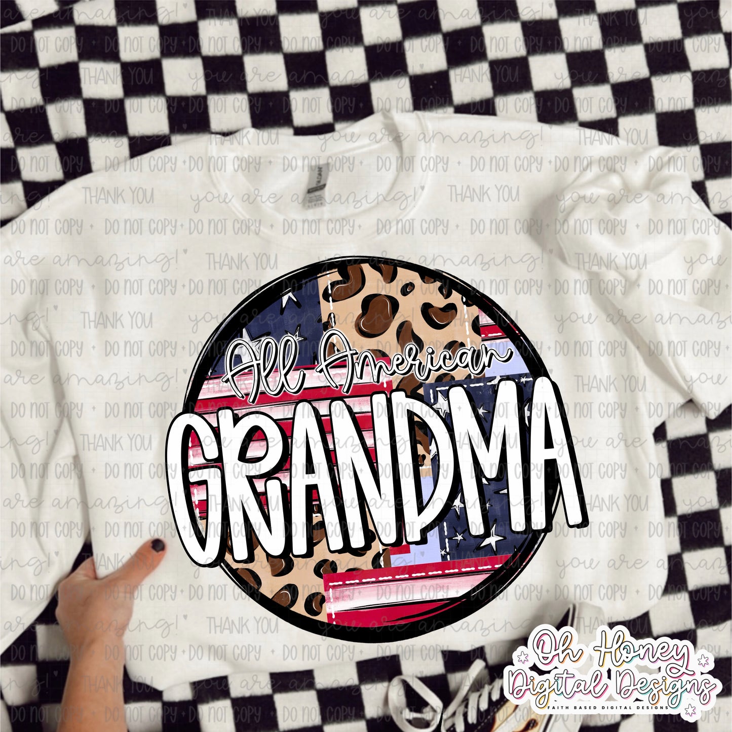 All American Grandma - PNG - APRIL 2026