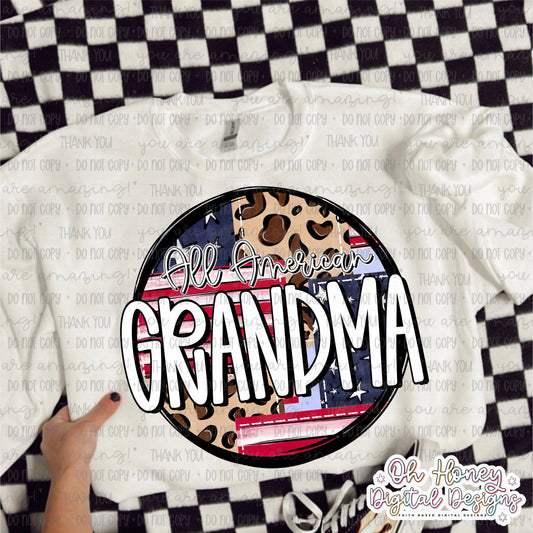 All American Grandma - PNG - APRIL 2026