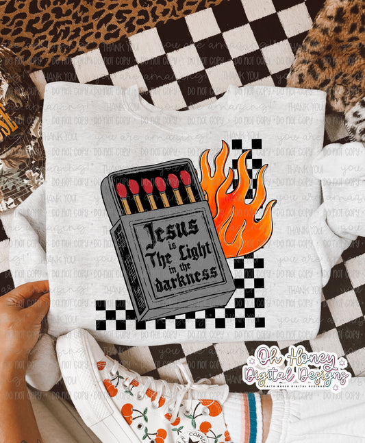 Jesus is the Light  - PNG - AUGUST 2025