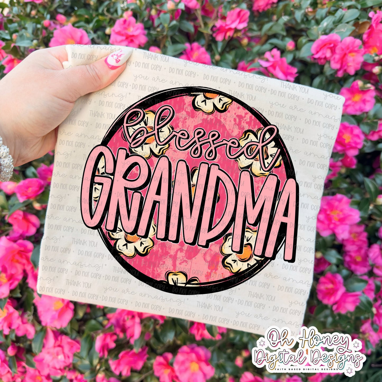 Grandma - Floral - PNG - MARCH 2026