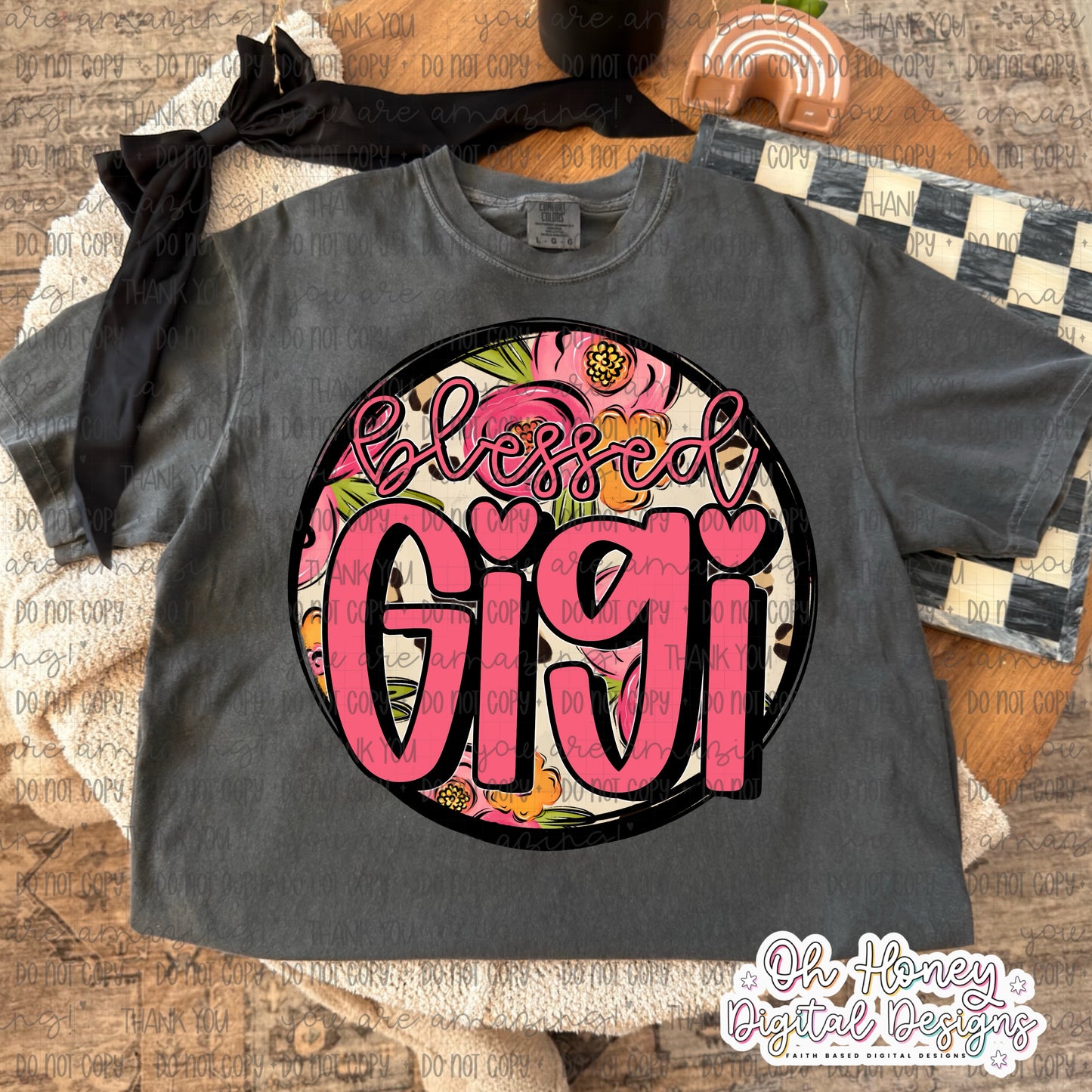 Gigi Floral Leopard -  PNG - FEBRUARY 2026