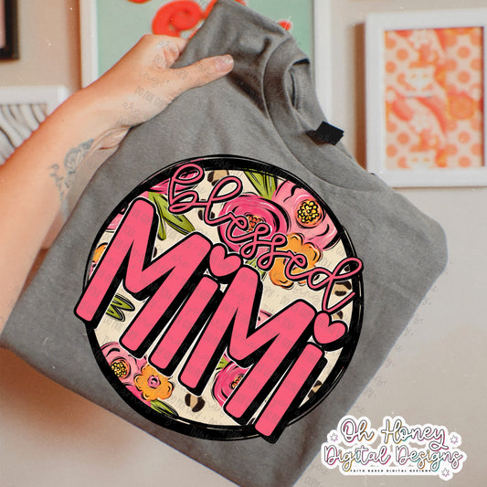 Mimi Floral Leopard -  PNG - FEBRUARY 2026