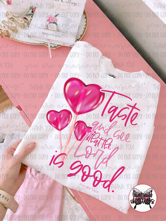 Taste and See That The Lord is Good - PNG April 2025