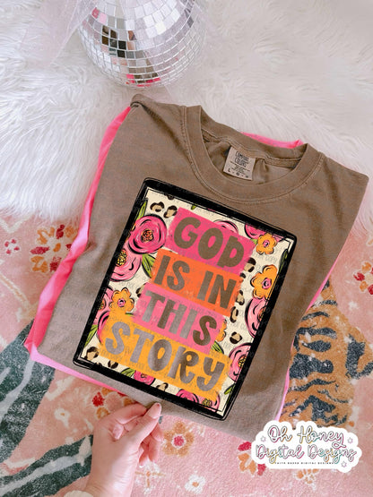 God is in This Story - TRANSPARENT FONT
