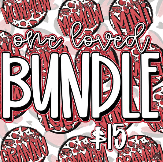 One Loved Bundle - Google Drive - 15+ Files - PNG
