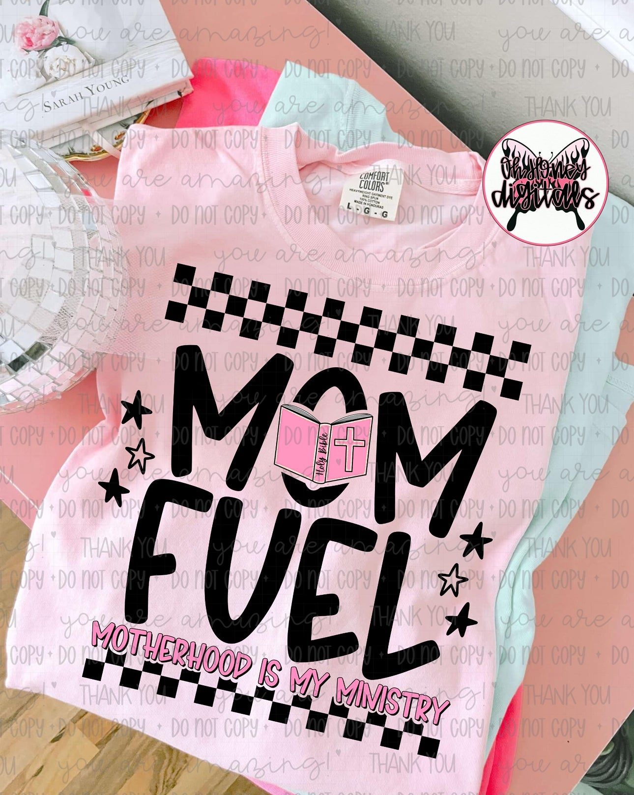 Mom Fuel Bible, Motherhood is My Ministry - PNG April 2025