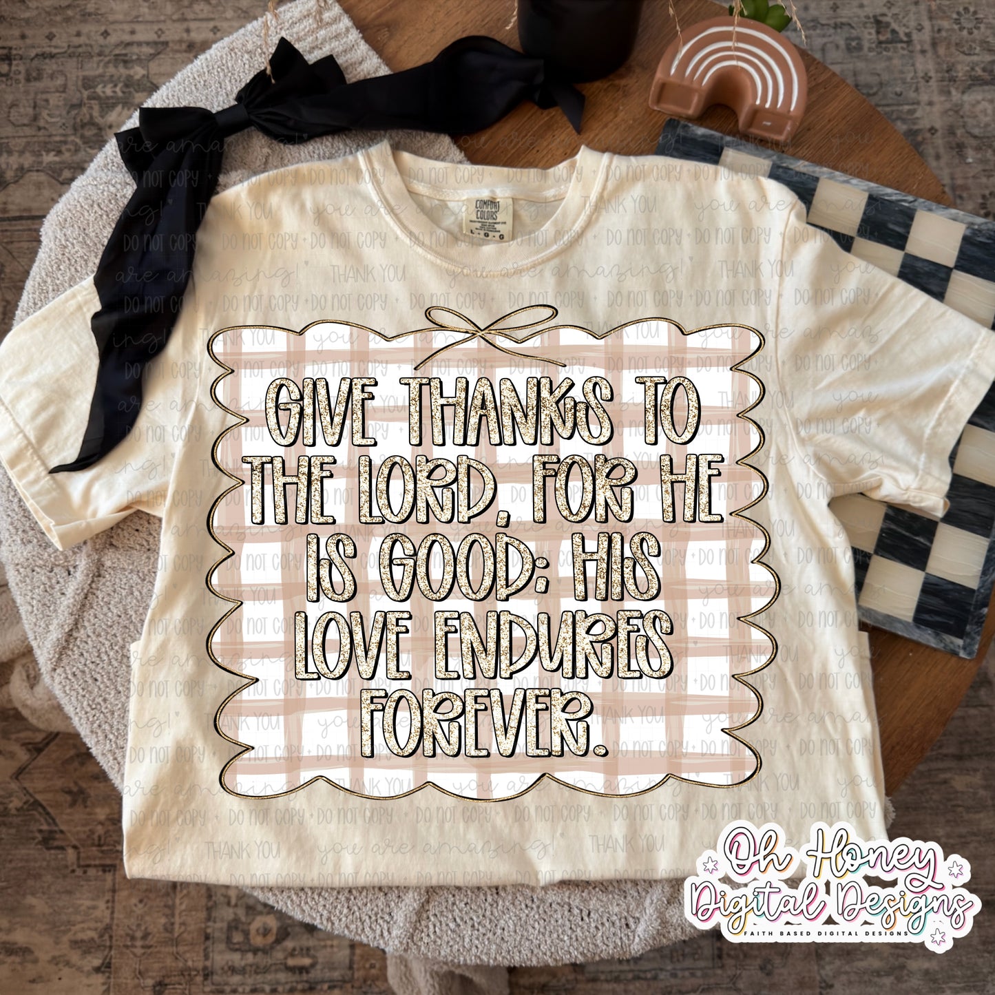 Give Thanks To The Lord - PNG - OCTOBER 2025