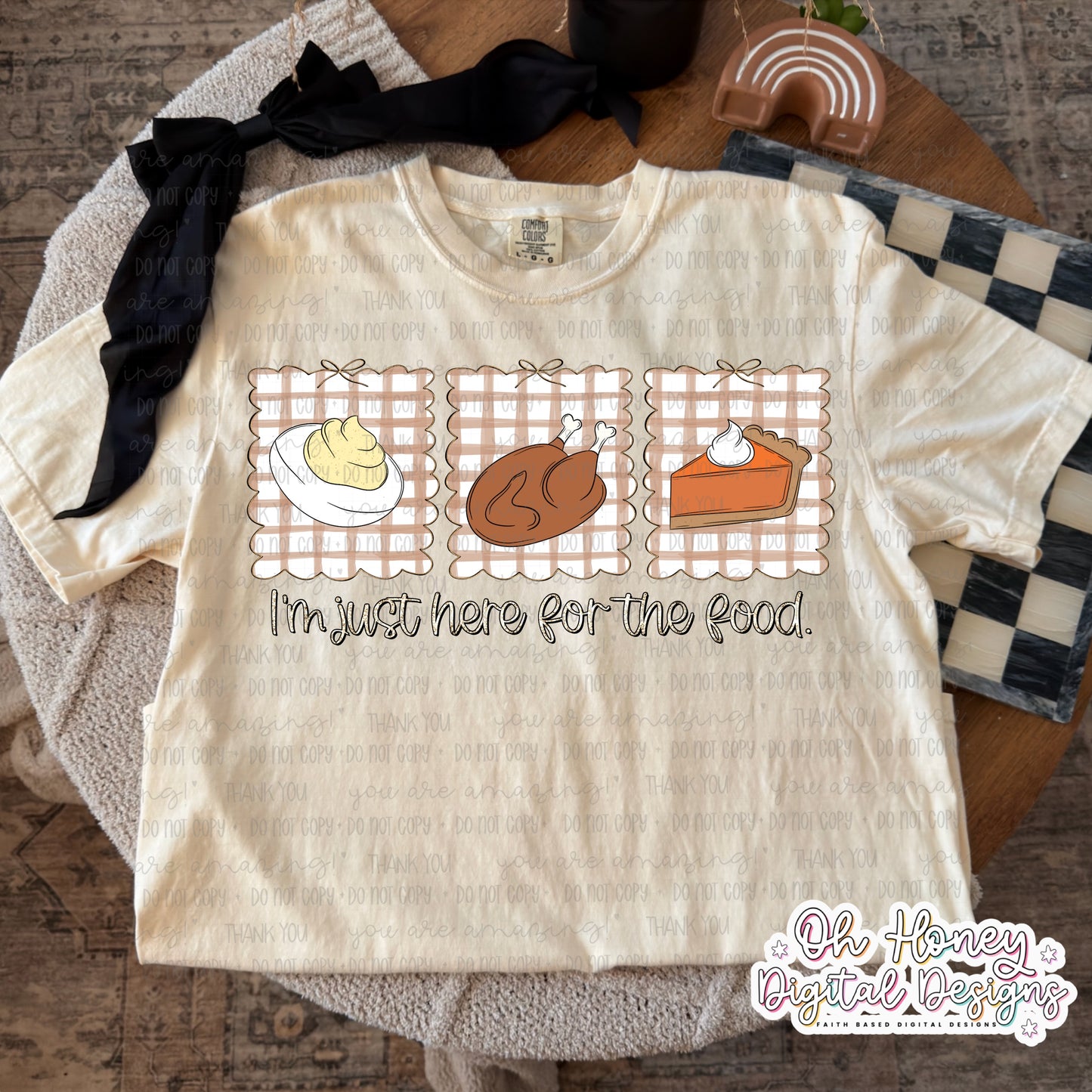 I'm Just Here for the Food - PNG - OCTOBER 2025