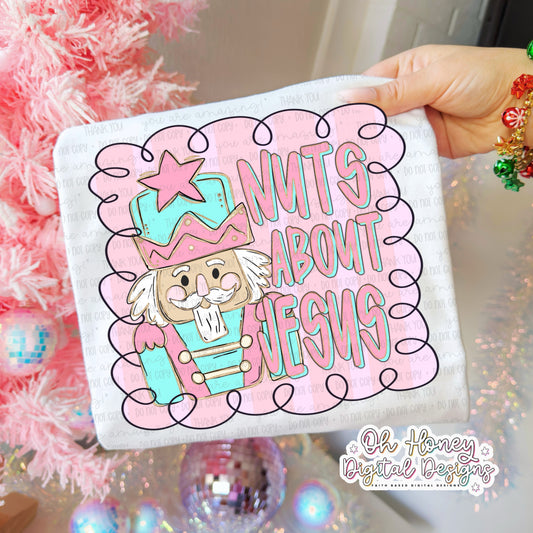 Nuts About Jesus - Pink - PNG - NOVEMBER 2025