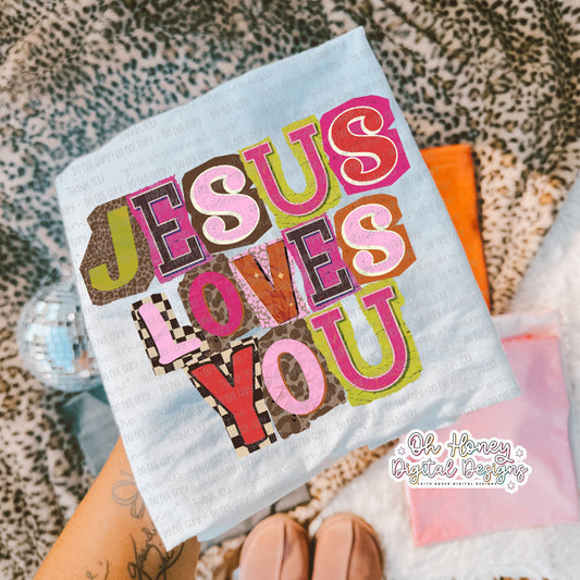 Jesus Loves You - PNG - NOVEMBER 2025