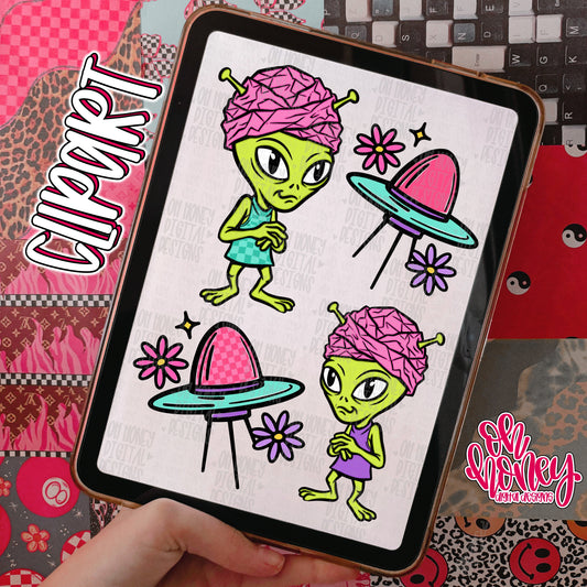 Alien Ufo Clipart