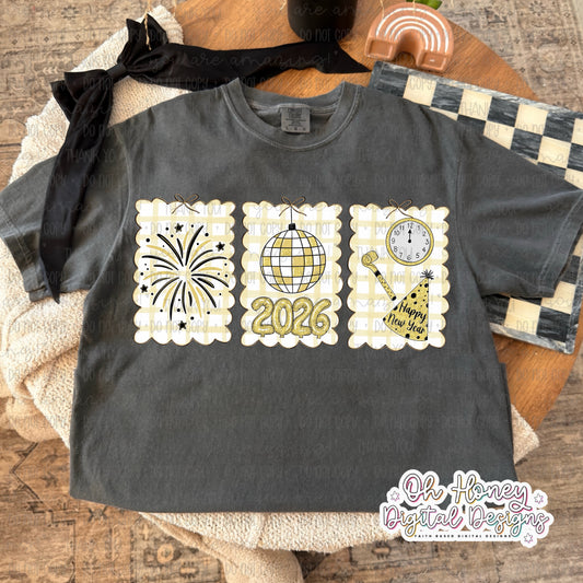 New Years 2026 - Gold - PNG - DECEMBER 2025