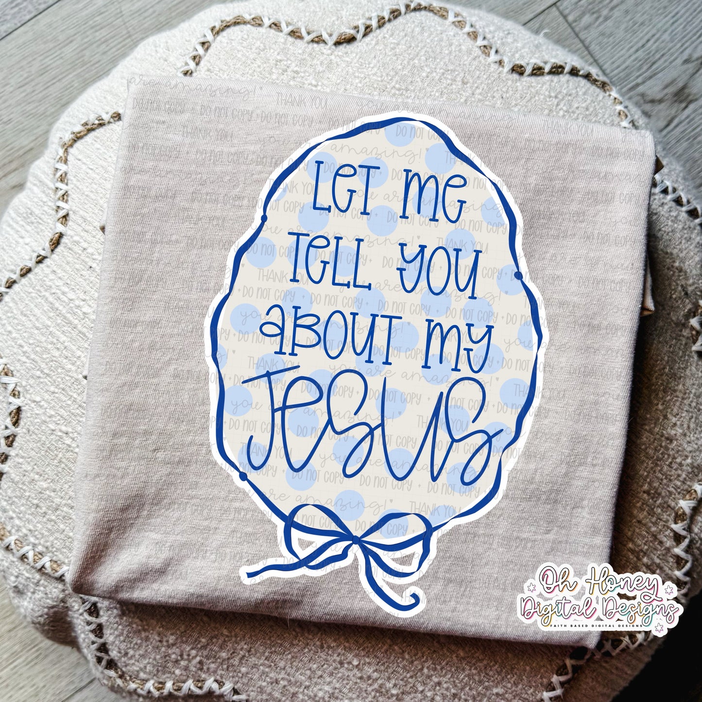 Let Me Tell You About My Jesus - PNG - DECEMBER 2025