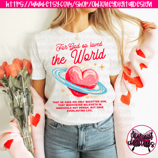 For God So Loved the World PNG JANUARY 2025
