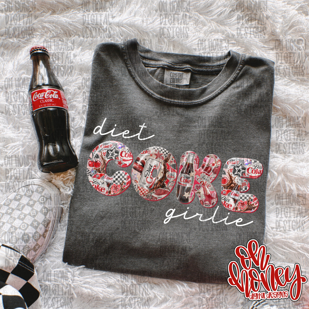 Diet Cola Girlie - 3 versions