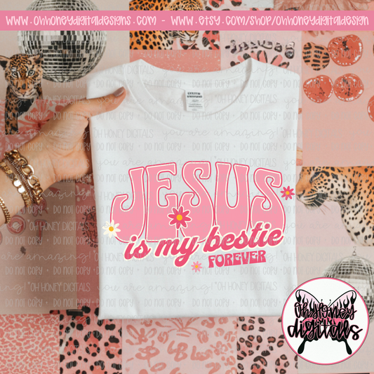 Jesus is My Bestie PNG FEBRUARY 2025
