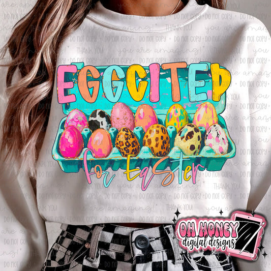Eggcited for Easter - PNG March 2025