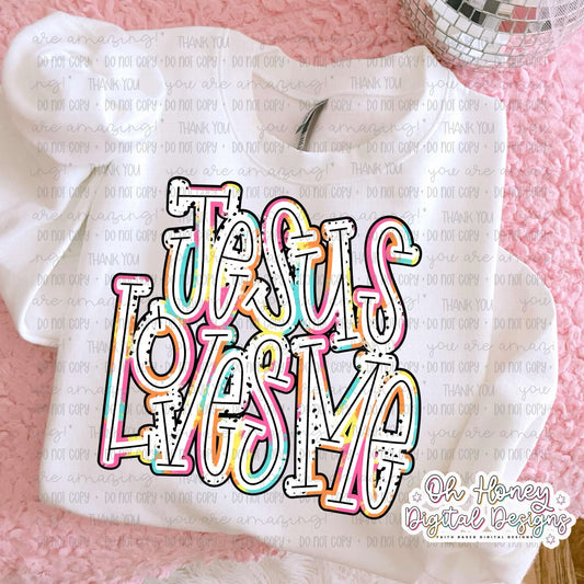 Jesus Loves Me - PNG - JULY 2025