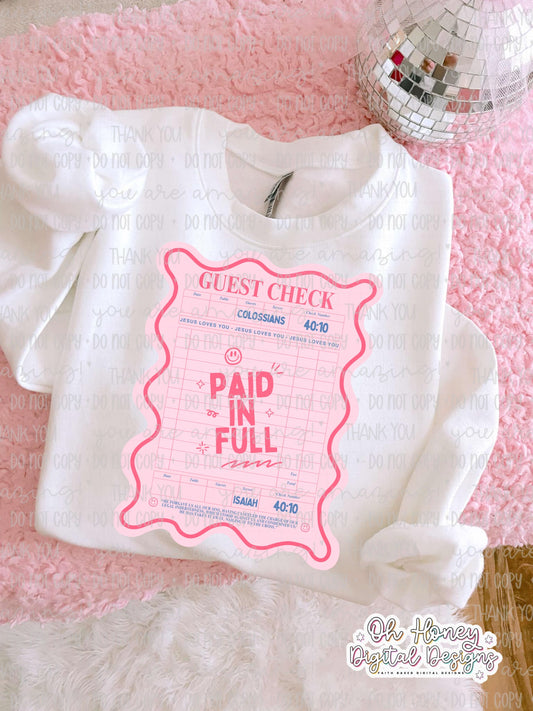 Paid in Full - PNG - JULY 2025