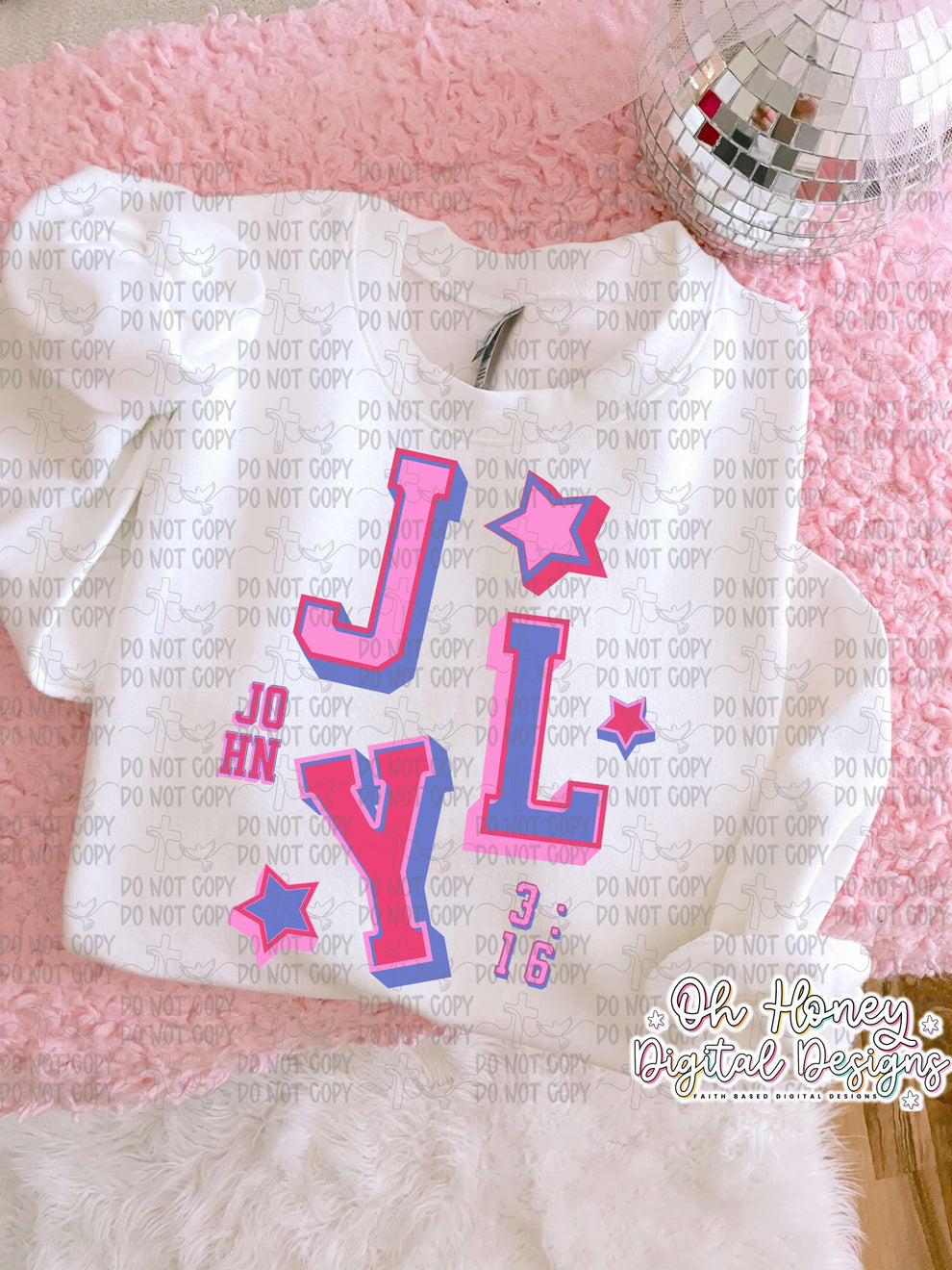 JLY - Pink - PNG - JUNE 2025 – Oh Honey Digital Designs