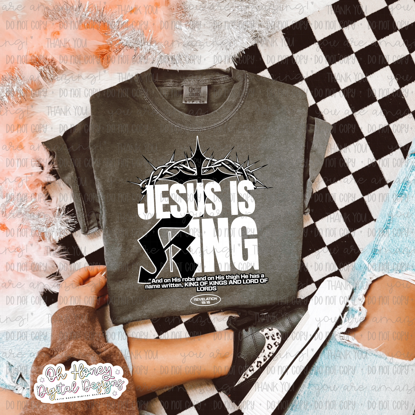 Jesus is King - PNG - JUNE 2025