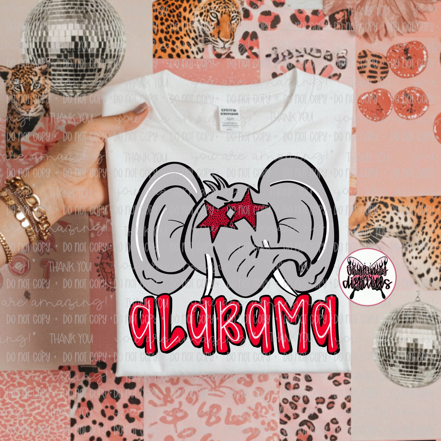 Alabama - Mascot - PNG MARCH 2025