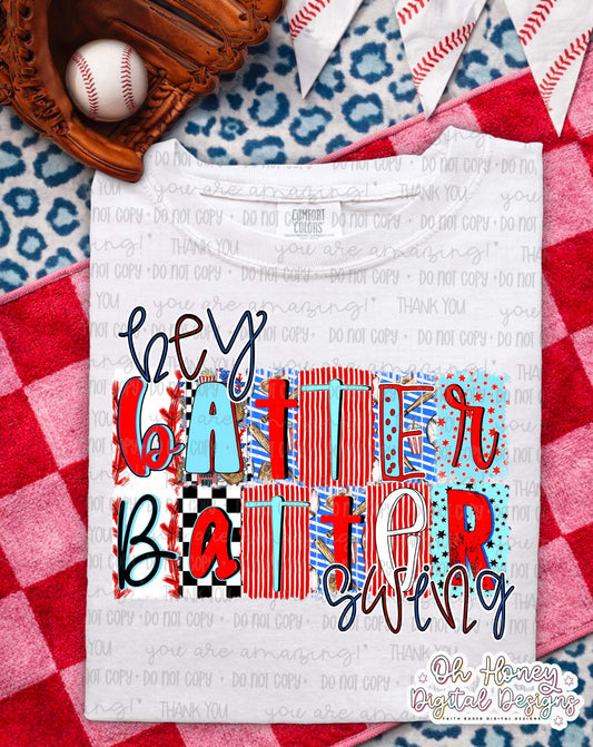Hey Batter Batter Swing - Script - Ransom Letters
