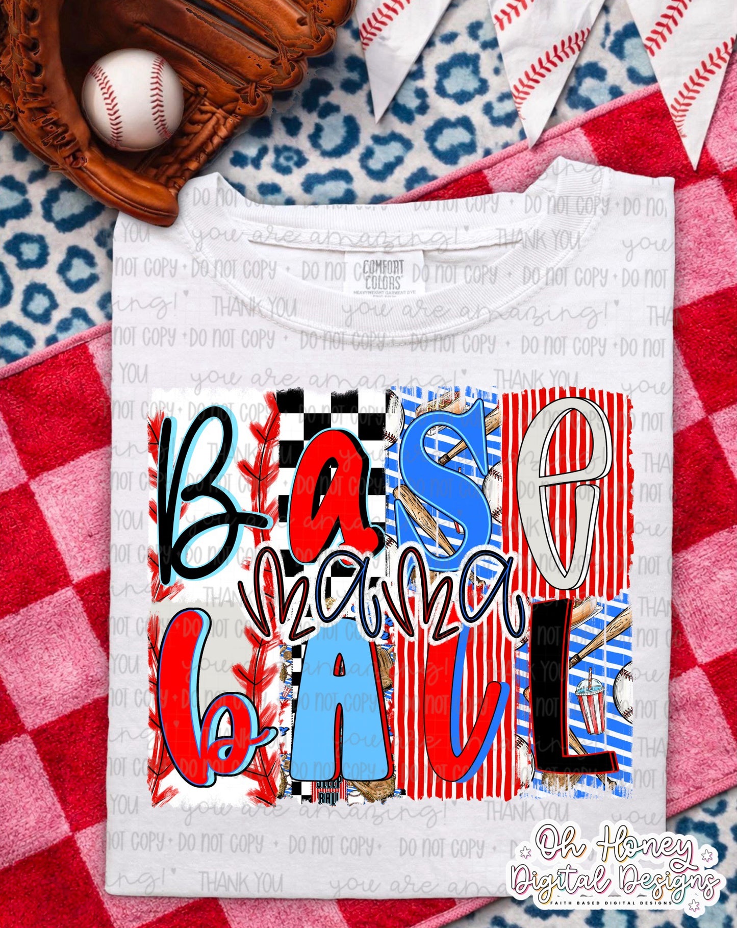 Baseball Mama Ransom Letters