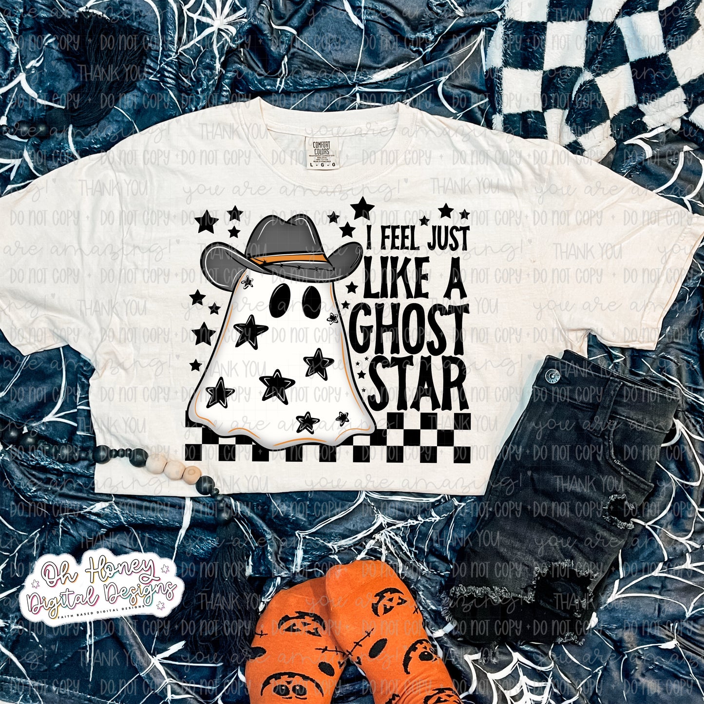 I Feel Just Like A Ghost Star - PNG - JULY 2025