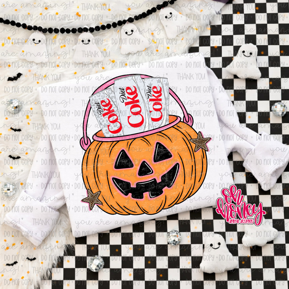 Diet Cola Pumpkin Bucket