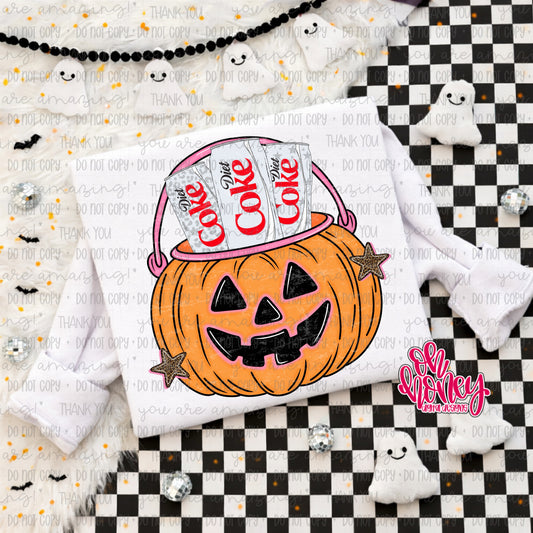 Diet Cola Pumpkin Bucket