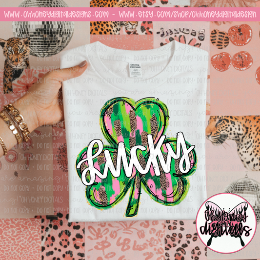 Lucky Shamrock - PNG FEBRUARY 2025