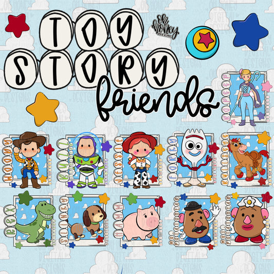 Toy S Friends Bundle - 11 PNGs