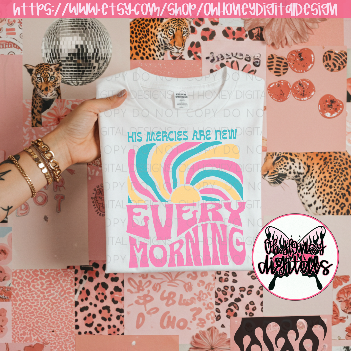 His Mercies Are New Every Morning PNG FEBRUARY 2025