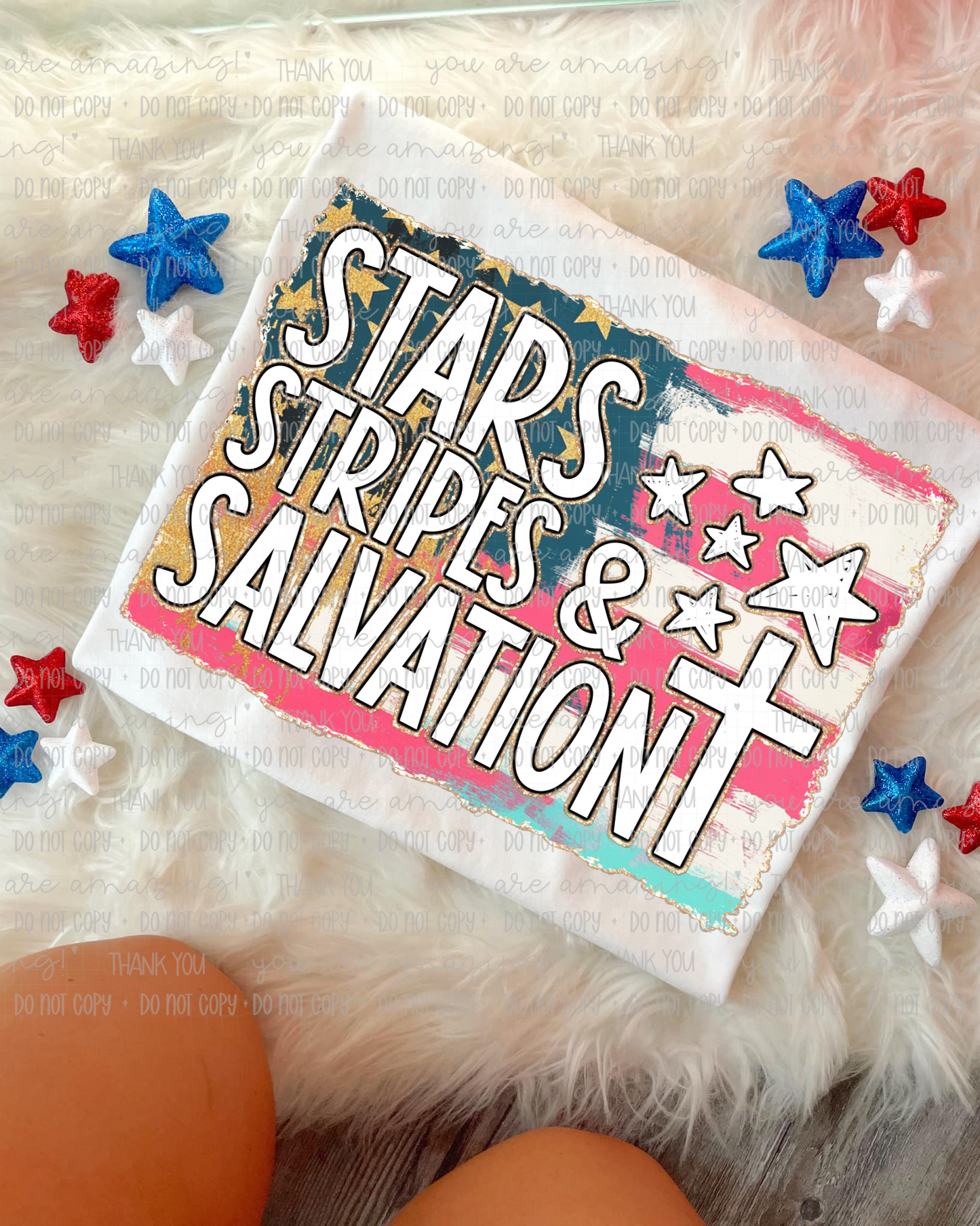Stars Stripes And Salvation Flag - PNG - MAY 2025