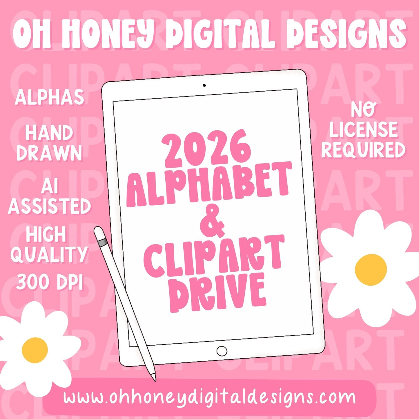 2026 Alphabet & Clipart Drive