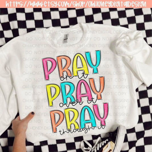 Pray Pray Pray PNG