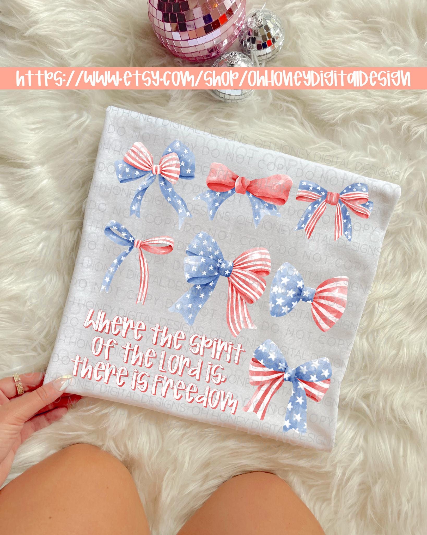 Where The Spirit Of The Lord Is, There Is Freedom - Digital Design - Instant Download