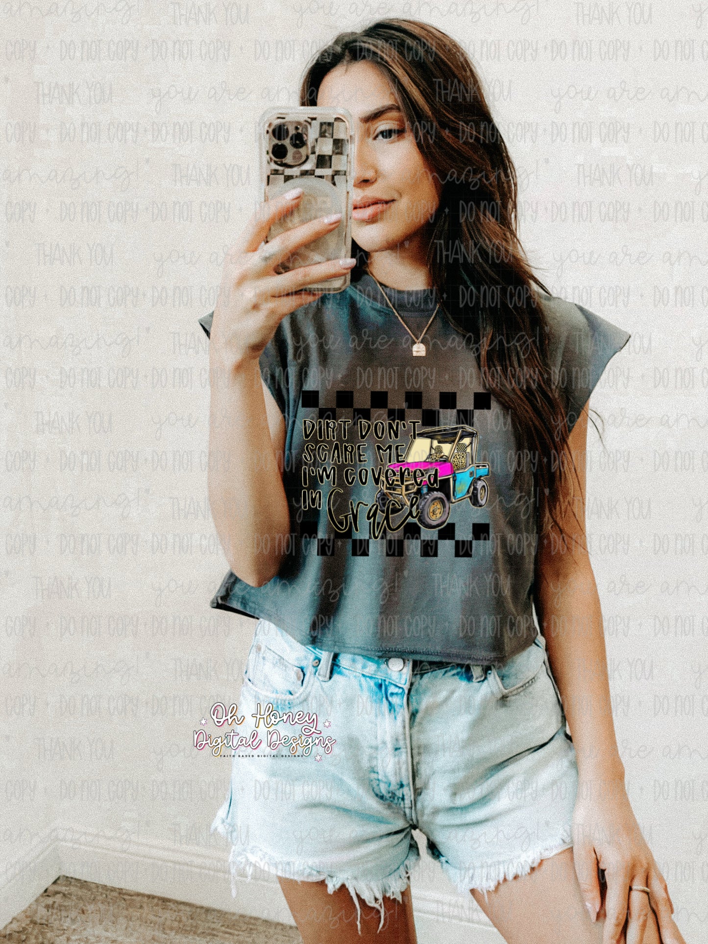 Dirt Don’t Scare Me I’m Covered In Grace - Single - PNG - MAY 2025