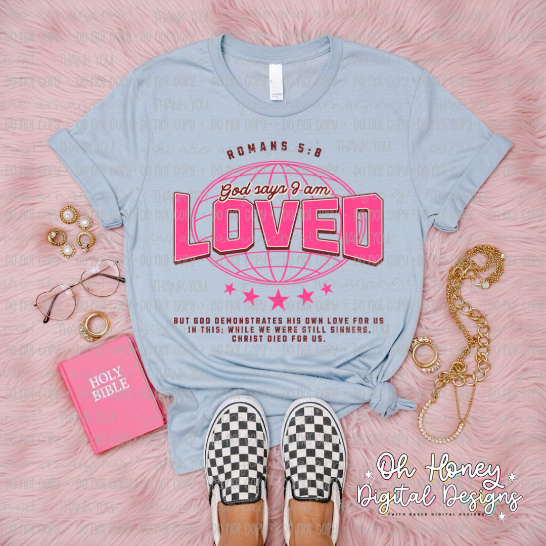 God Says I Am Loved - PNG - MAY 2025